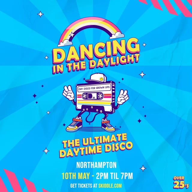 🎉 Dancing in the Daylight: The Ultimate Adult Disco! 🎉
Get ready to step back in time and let loose at Dancing in the Daylight! This unique daytime disco is a celebration of the best music and fun the '80s, '90s and '00s had to offer, with a modern twist designed especially for adults who know how to party. 🕺💃

The venue will come alive with the sounds of the past as we transform the day into a lively, nostalgia-filled disco for grown-ups. Our DJ will be spinning all the greatest hits from the '80s, '90s, and '00s, taking you on a journey through the best dance anthems, pop classics, and guilty pleasures. From Madonna to Michael Jackson, Prince to the Spice Girls — get ready to dance your heart out to the soundtrack of your youth! 
And that’s not all! Our charismatic host will keep the energy high and the vibes just right. Whether you’re coming to relive the glory days or just to enjoy a fabulous afternoon with friends, Dancing in the Daylight is the place to be! 
Note: This event is exclusively for those aged 25 and over. So, gather your friends, put on your dancing shoes, and get ready to party like it’s 1999!
Don’t miss out on this chance to experience the ultimate adult disco — a daytime event where memories are made and the good times roll. Grab your tickets now and get ready to dance the day away!
Get your tickets today: